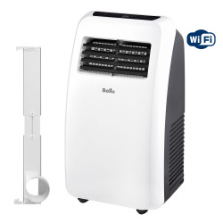 Мобильный кондиционер Ballu Aura BPAC-07 CP/N1_24Y в комплекте с адаптером Ballu UniPort 1.0